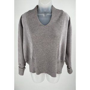 Ladies Suede Like Oversized Sweater Size Medium